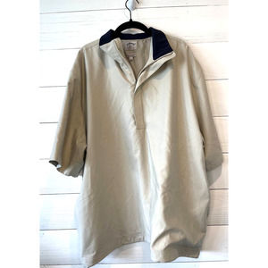 Callaway Golf 1/2 Zip Sport Outwear, Light Khaki, XL Mens